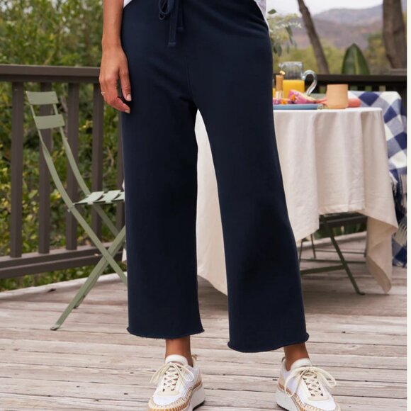 Frank and Eileen Catherine Triple Fleece Favorite Sweatpant in Navy Large - Picture 1 of 7